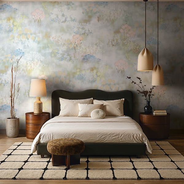 Galerie Wallpaper Product code: 36650_2 - Craft Wallpaper Collection - Green, Blue Colours -  