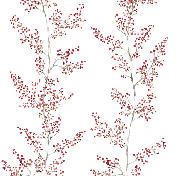 Galerie Wallpaper Product code: 88992 - Summer Breeze Wallpaper Collection - White, Red Colours -  