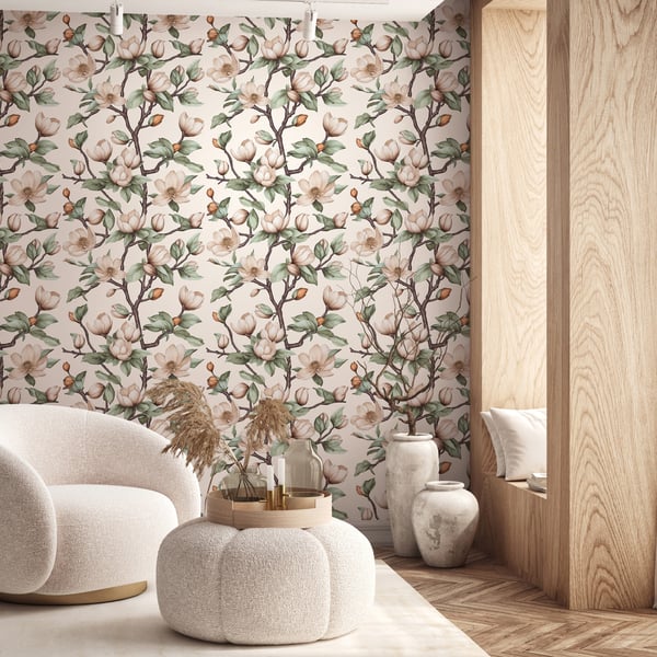 Galerie Wallpaper Product code: 89034_2 - Summer Breeze Wallpaper Collection - Beige, Brown Colours -  