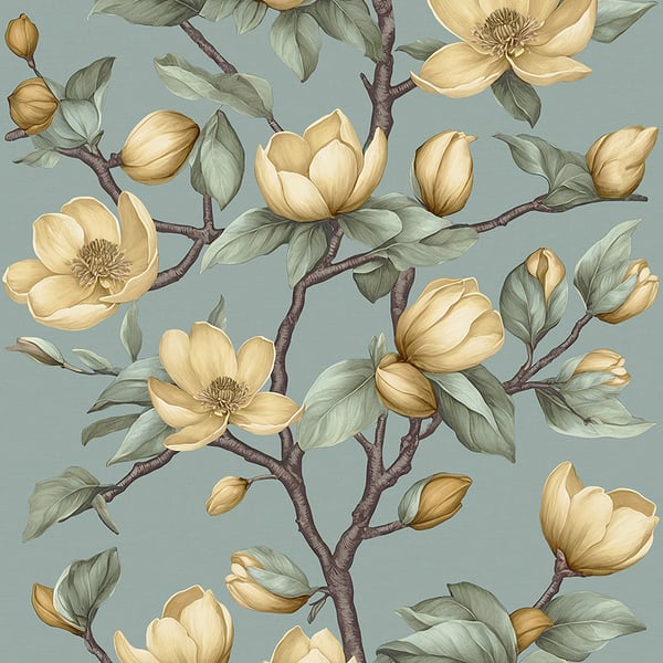 Galerie Wallpaper Product code: 89035 - Summer Breeze Wallpaper Collection - Green, Yellow Colours -  