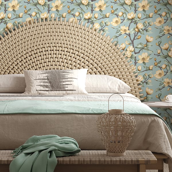 Galerie Wallpaper Product code: 89035_2 - Summer Breeze Wallpaper Collection - Green, Yellow Colours -  