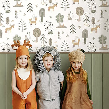 Galerie Wallcoverings Product Code 14875 - Little Explorers 2 Wallpaper Collection - Green Colours -  