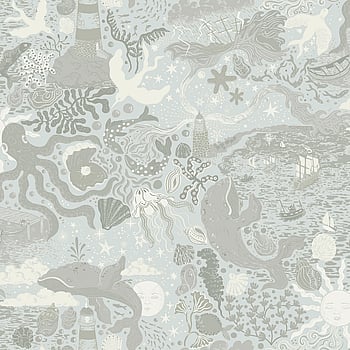 Galerie Wallcoverings Product Code 29017 - Resan Wallpaper Collection - Green Colours -  
