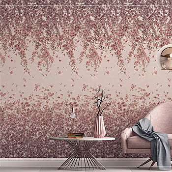 Galerie Wallcoverings Product Code 30103 - Bombay Design Wallpaper Collection - Pink Colours -  