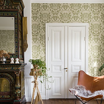 Galerie Wallcoverings Product Code 83127 - Hjarterum Wallpaper Collection - Beige Colours -  