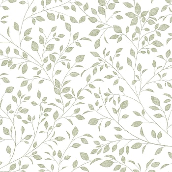 Galerie Wallcoverings Product Code 88947 - Summer Breeze Wallpaper Collection - White, Green Colours -  