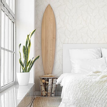 Galerie Wallcoverings Product Code 88977 - Summer Breeze Wallpaper Collection - White, Beige Colours -  