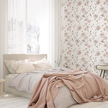 Galerie Wallcoverings Product Code 89024 - Summer Breeze Wallpaper Collection - White, Green Colours -  