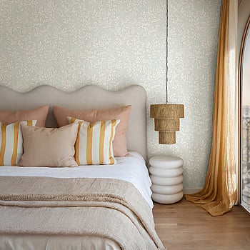 Galerie Wallcoverings Product Code 89027 - Summer Breeze Wallpaper Collection - Green, White Colours -  