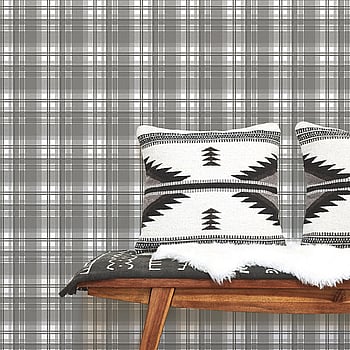 Galerie Wallcoverings Product Code G45071 - Vintage Roses Wallpaper Collection - Grey Black White Colours -  