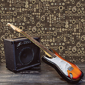Galerie Wallcoverings Product Code G45369 - Grunge Wallpaper Collection - Brown Gold Colours -  