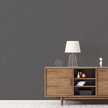 Galerie Wallcoverings Product Code G56612 - Texstyle Wallpaper Collection - Black Silver Colours -  