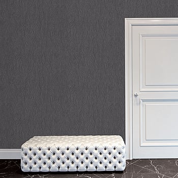 Galerie Wallcoverings Product Code G67815 - Utopia Wallpaper Collection - Charcoal Grey Silver Colours -  