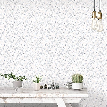Galerie Wallcoverings Product Code G67851 - Miniatures 2 Wallpaper Collection - Blue White Colours -  