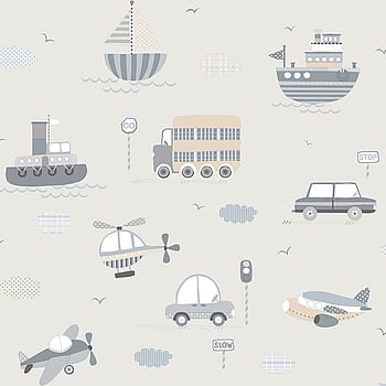 Galerie Wallcoverings Product Code G78417 - Tiny Tots 2 Wallpaper Collection - Greige Tan Colours -  