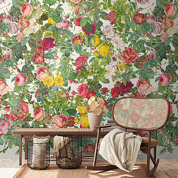 Galerie Wallcoverings Product Code WH45231M - Welcome Home Murals Wallpaper Collection - Yellow, Green, Red Colours -  